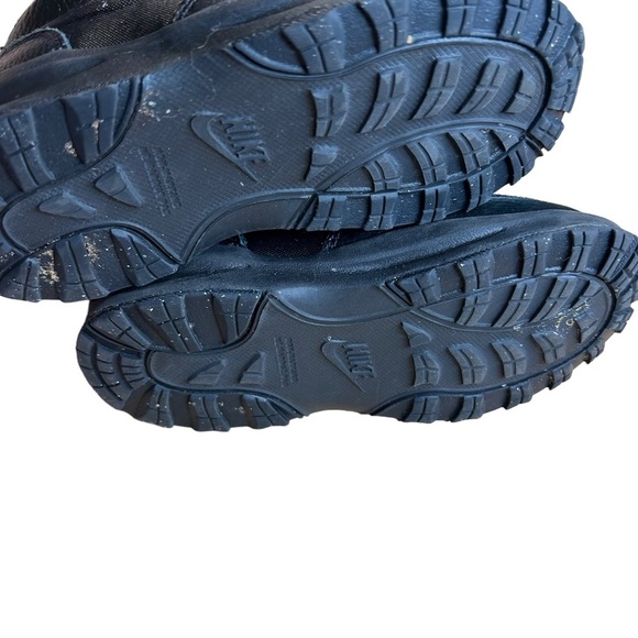 Nike Manoa LTR Boots Shoes (PS) Black Little Kids School - Picture 6 of 6